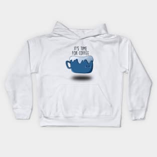 It’s time for coffee! Kids Hoodie